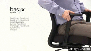 how to adjust armrests ergonomic chair