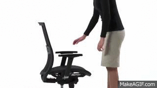 how to adjust sit depth ergonomic chair